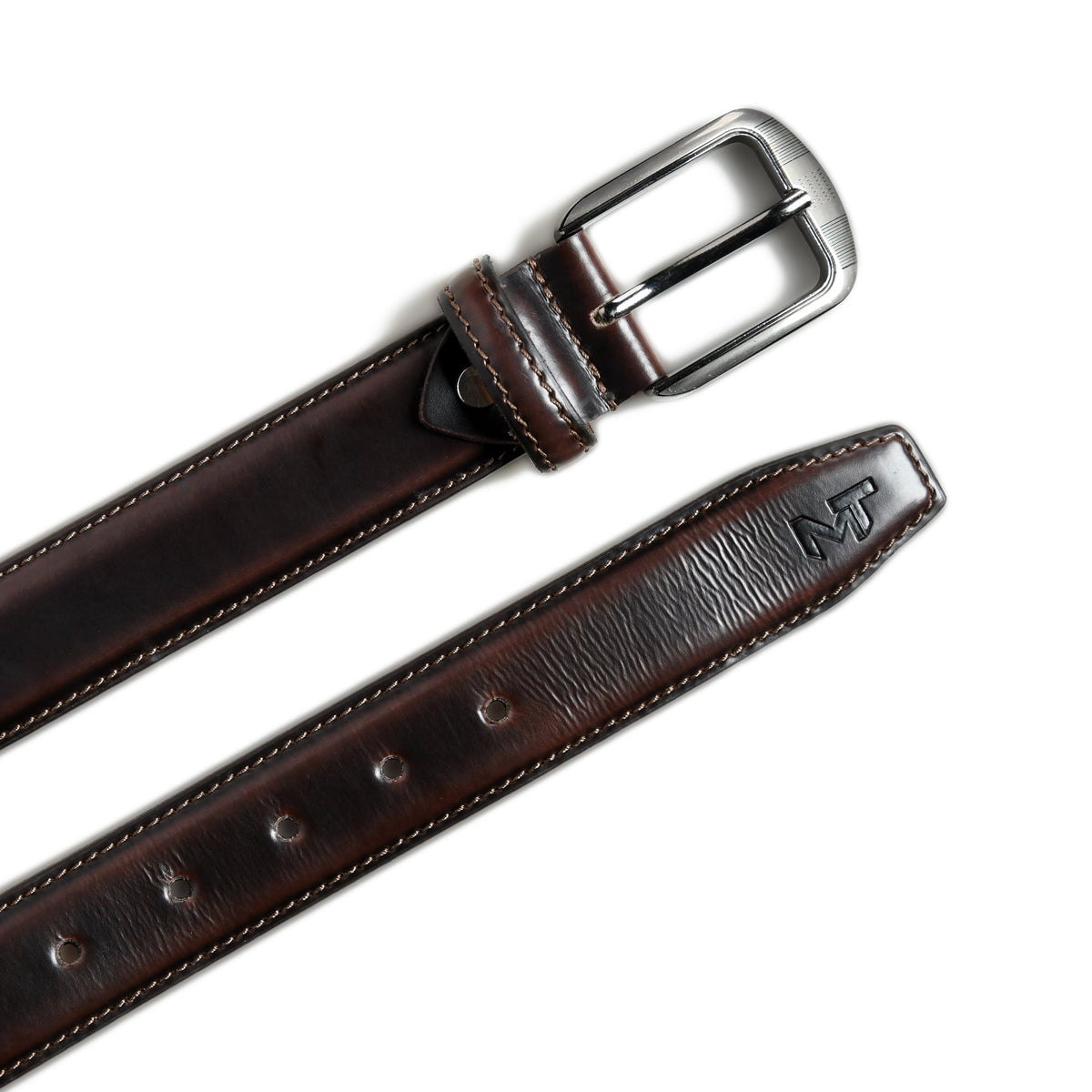 Classy Leather Bags Eclipse Dark Brown Leather Belt - AVBL MRKT (6)