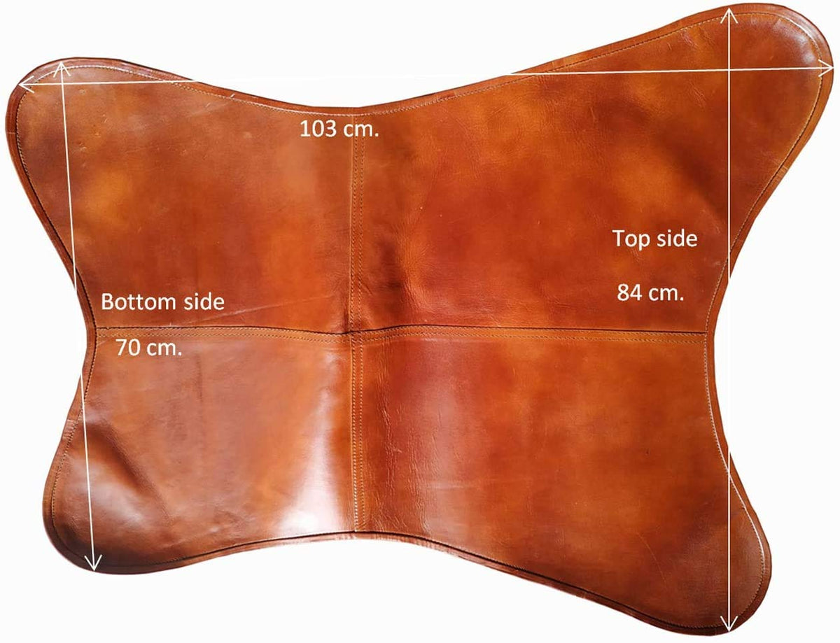 Classy Leather Bags Leather Butterfy Chair Cover Only - AVBL MRKT (3)