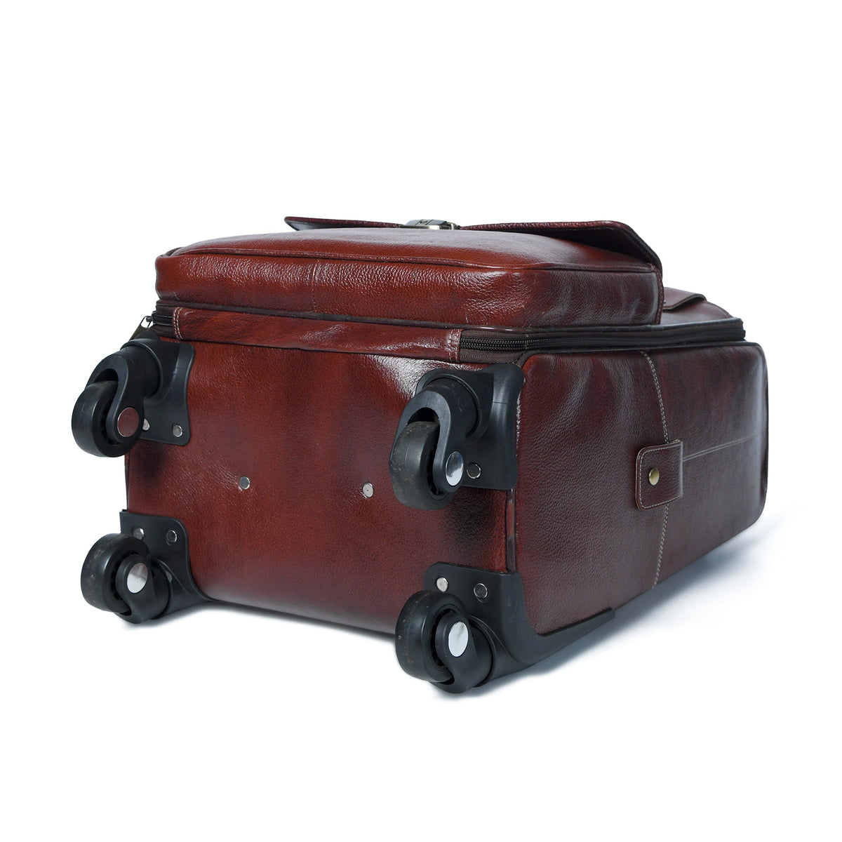 Classy Leather Bags Leather Carry-On Trolly Bag - AVBL MRKT (11)