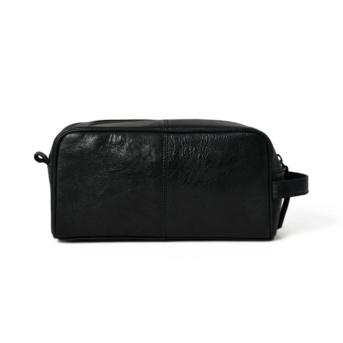 Classy Leather Bags Midnight Deluxe Toiletry Bag -Single Section - AVBL MRKT (4)