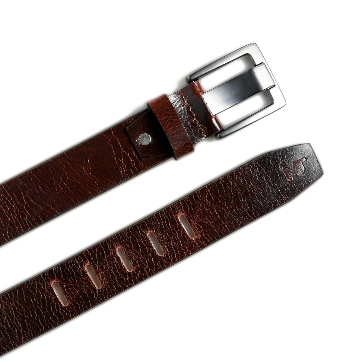 Classy Leather Bags Pinecrest Dark Brown Leather Belt - AVBL MRKT (6)