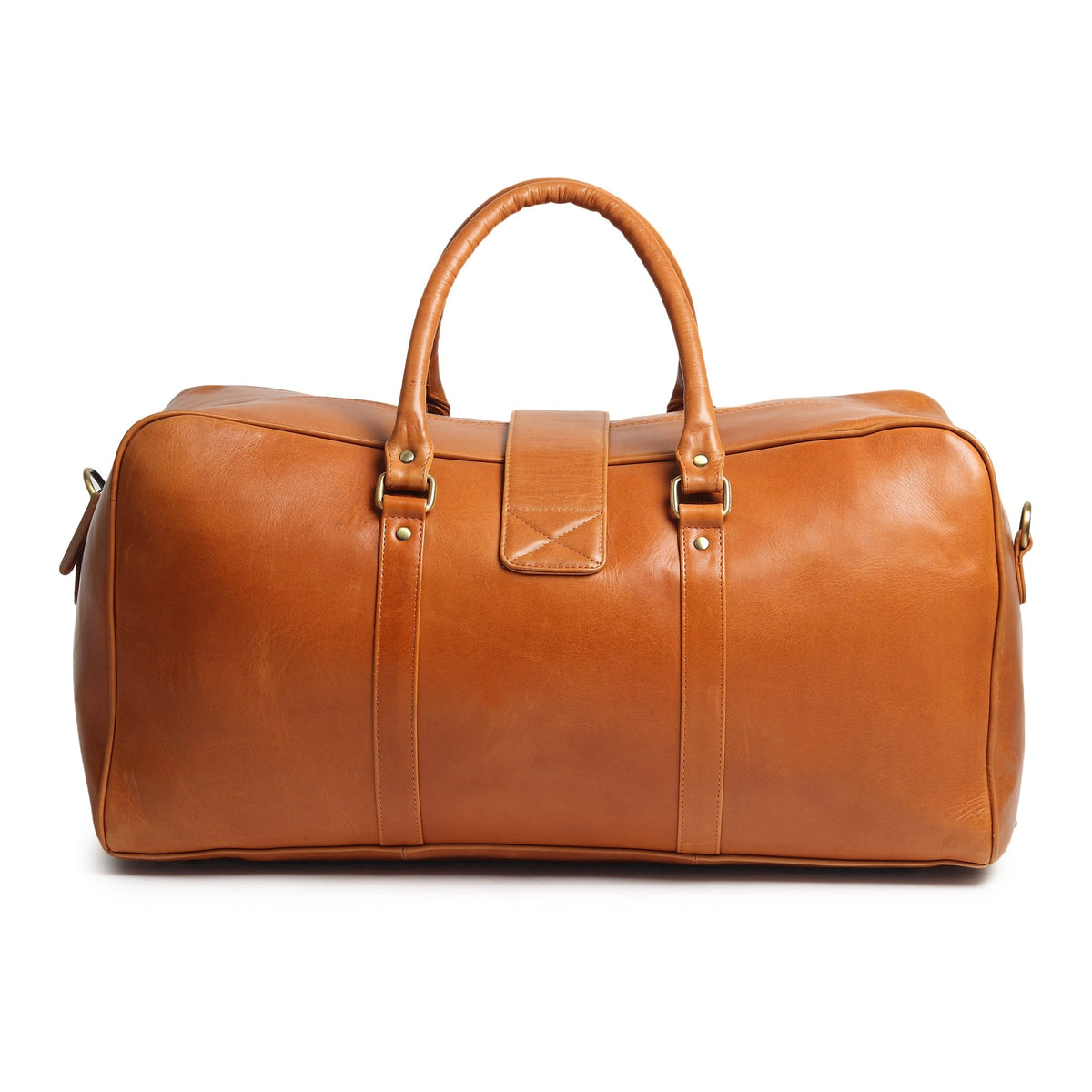 Classy Leather Bags Port Blair Leather Duffle Travel Bag - AVBL MRKT (11)