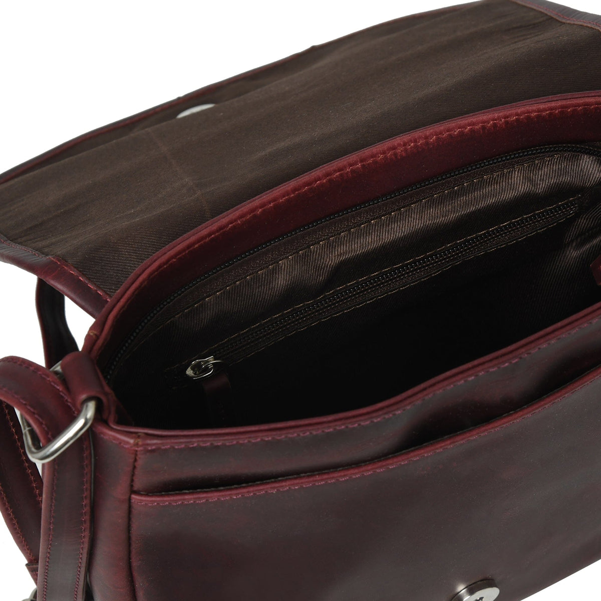 Classy Leather Bags The Croco Satchel- Cherry Red - AVBL MRKT (10)