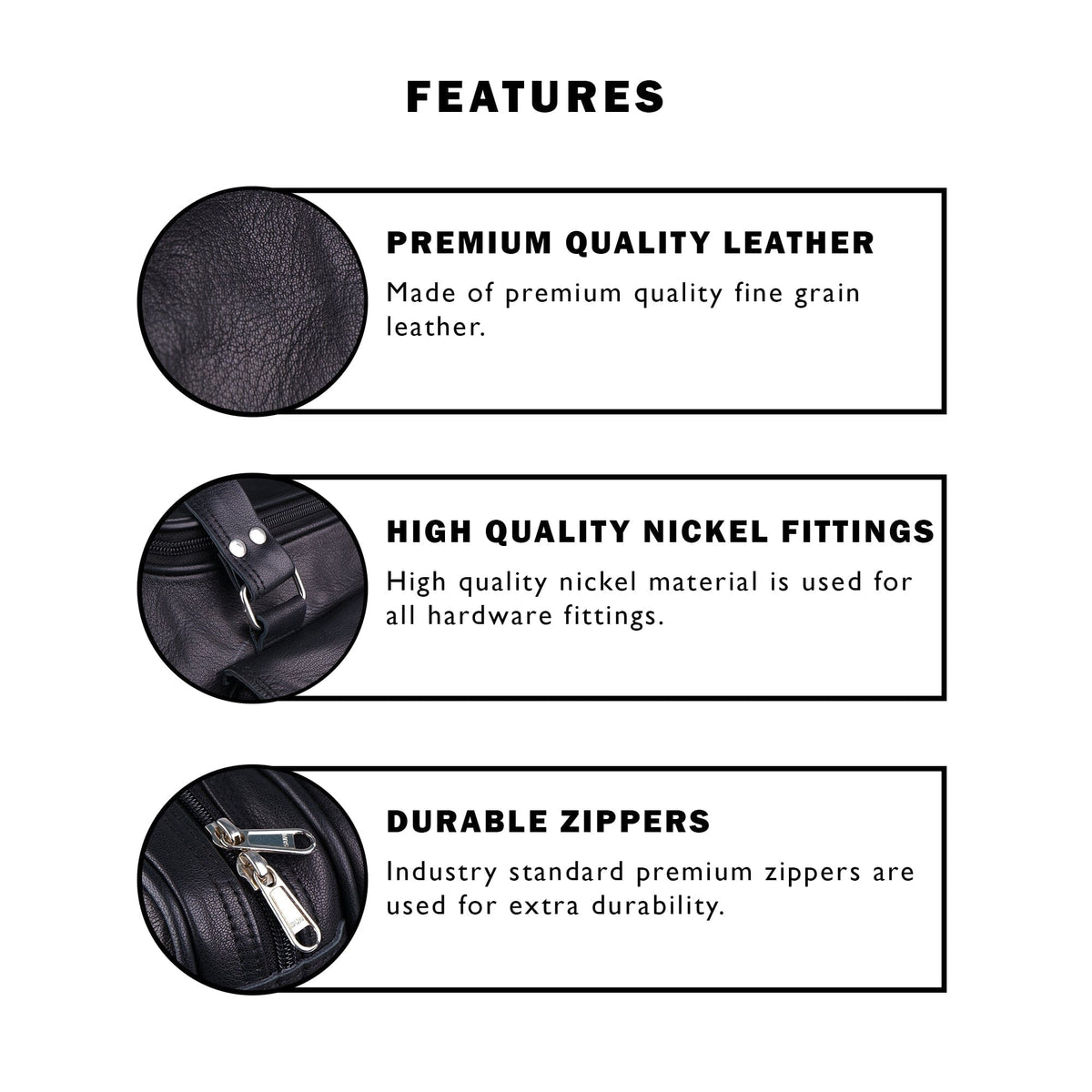 Classy Leather Bags The Dark Knight Traveler + FREE Toiletry Bag - AVBL MRKT (10)