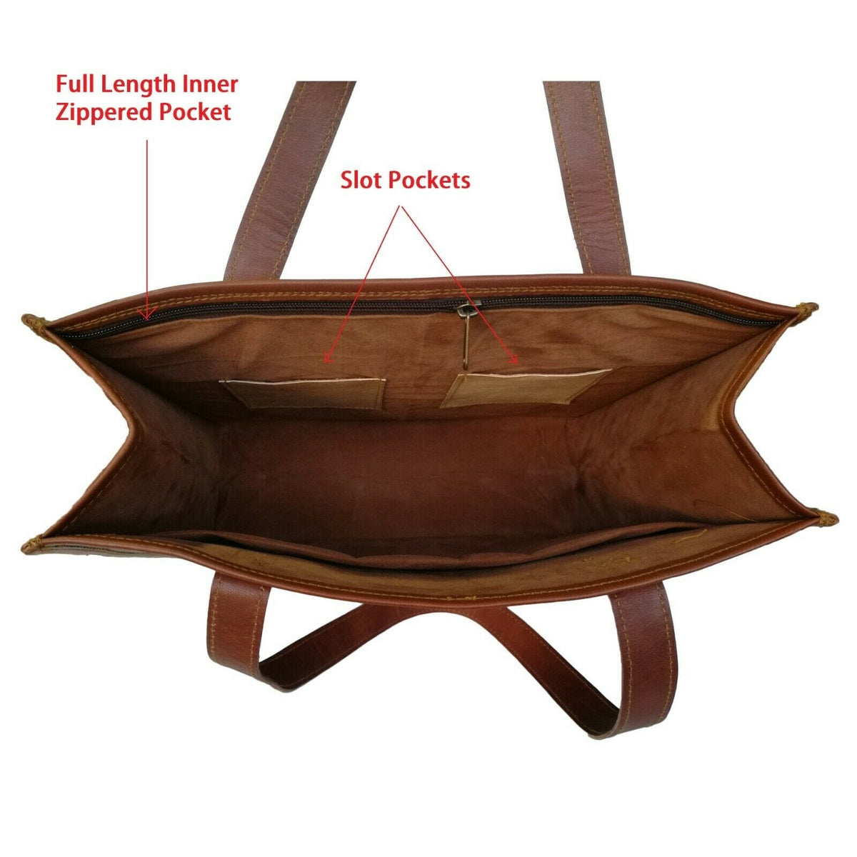 Classy Leather Bags The Shannon Tote - AVBL MRKT (7)