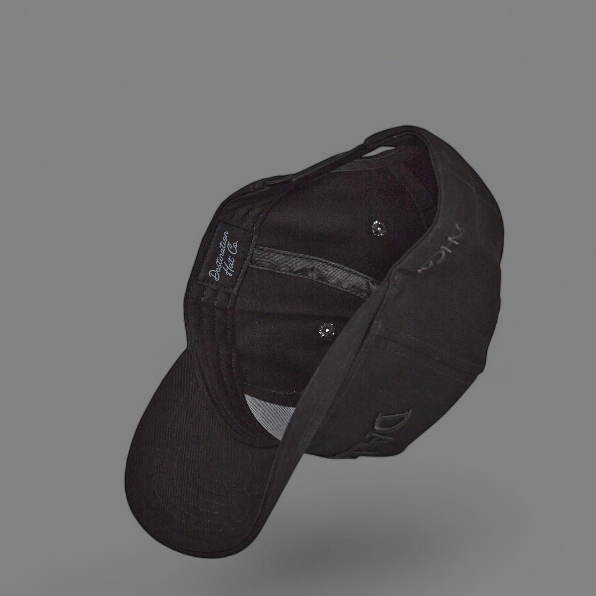 Destination Hat Co. The "Dallas" Midnight Collection Hat - AVBL MRKT (3)