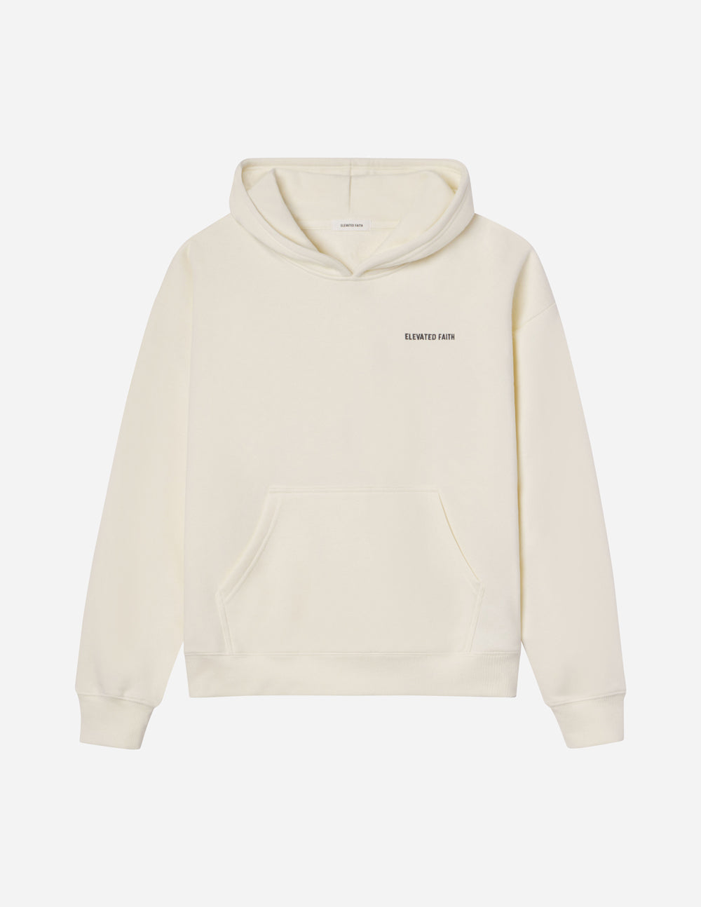 Elevated Faith Basics White Sand Unisex Hoodie - AVBL MRKT (5)