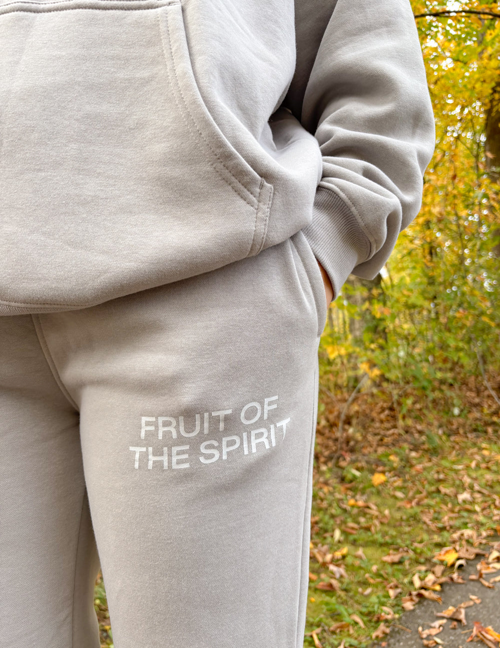 Elevated Faith Fruit of the Spirit Grey Unisex Sweatpant - AVBL MRKT (9)