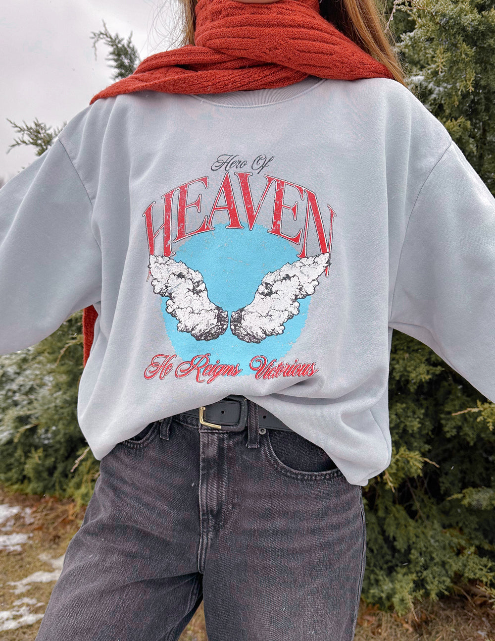 Elevated Faith Hero of Heaven Unisex Crewneck - AVBL MRKT (9)