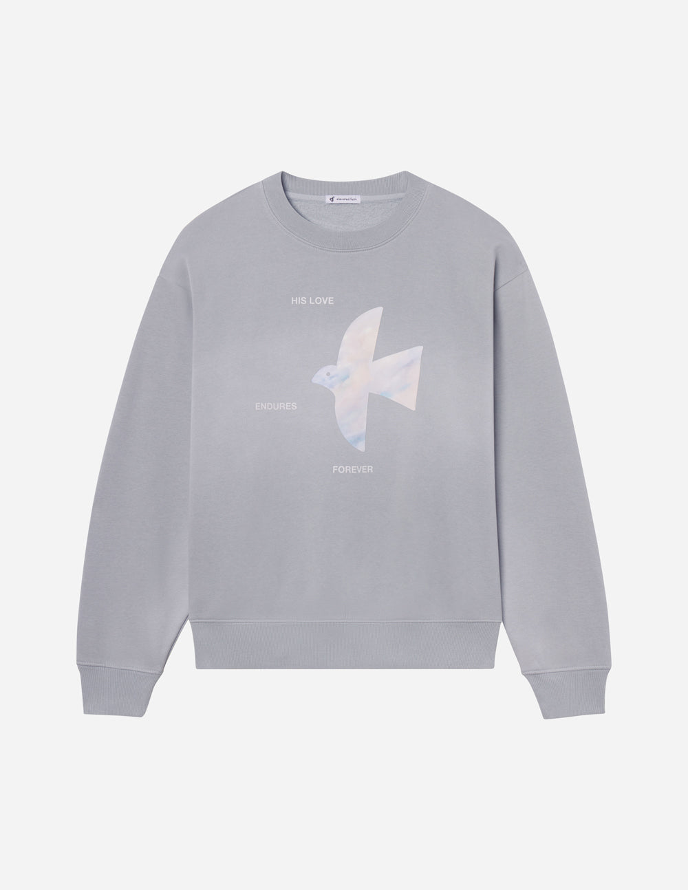 Elevated Faith His Love Endures Forever Unisex Crewneck - AVBL MRKT (7)