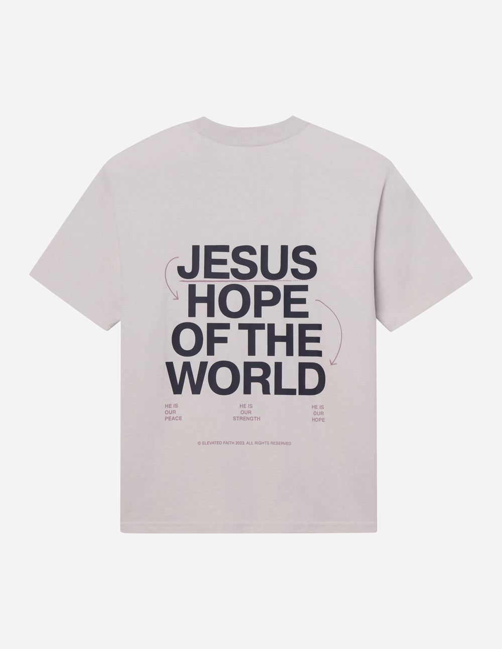 Elevated Faith Hope of the World Unisex Tee - AVBL MRKT (12)