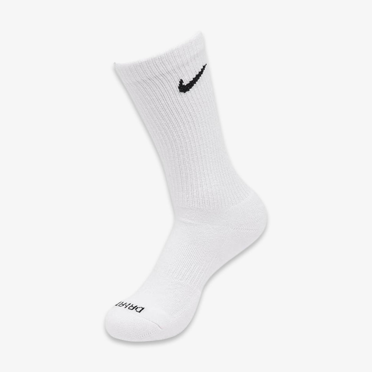 Nike Dri-FIT Everyday Plus Cushioned High Training Crew Socks (1 Single Pair of Socks) White - AVBL MRKT (1)