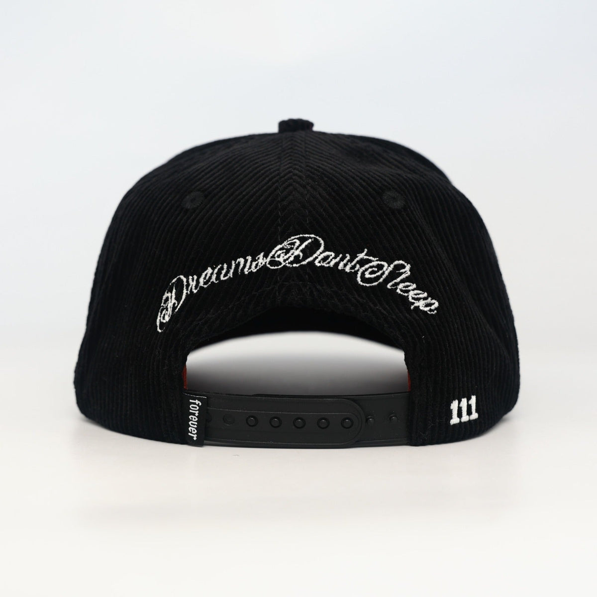 OG CA: Dreams on the West Snapback (Black Corduroy) - AVBL MRKT (6)