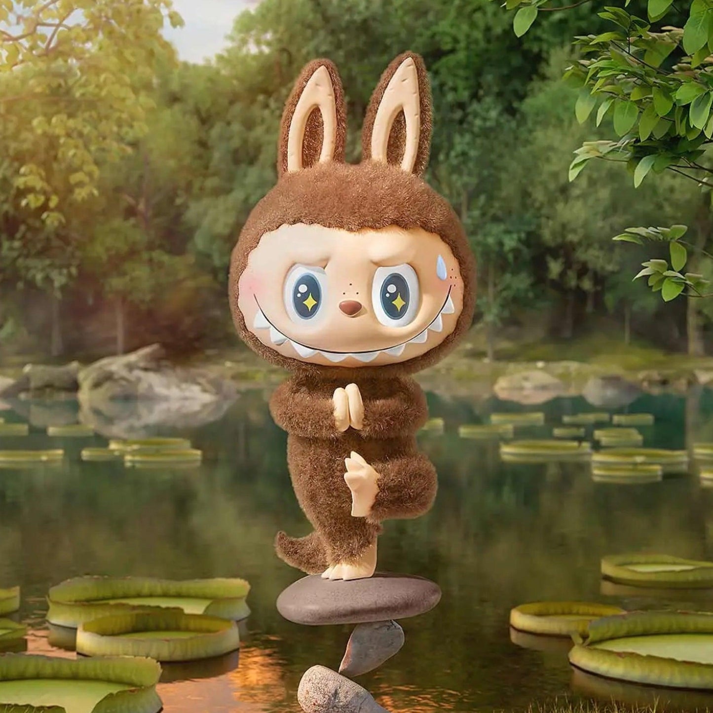 Pop Mart Labubu The Monsters Lazy Yoga Series Vinyl Figure (Single Blind Box) Fashion Collectible Toy for Unisex Kids GS Youth Baby Toddler Adult Womens Hypebeast - AVBL MRKT (27)