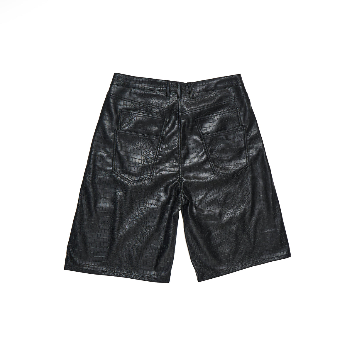 ProjectCapri CAPRI CROC LEATHER JORTS - AVBL MRKT (8)