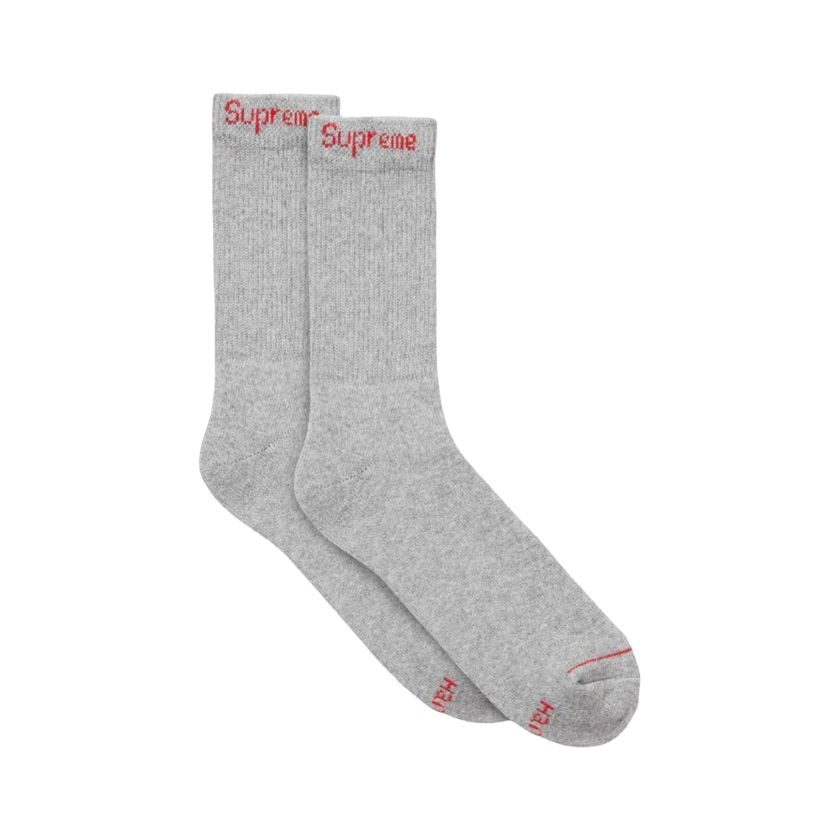 Supreme x Hanes Cushion Crew Socks (1 Single Pair of Socks) - AVBL MRKT (3)