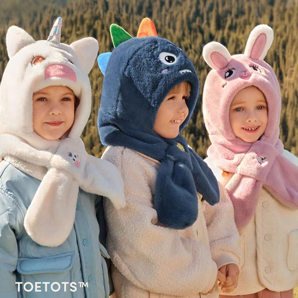 TOETOTS Animal Cuddle - Winter Hat - AVBL MRKT (14)