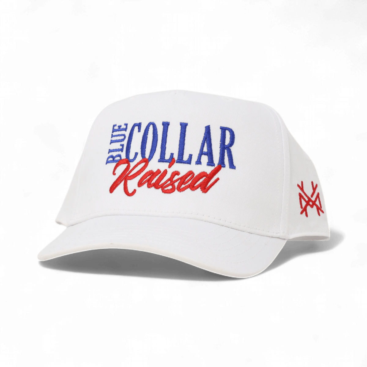 The Mad Hatter Company Blue Collar Raised Snapback Hat - AVBL MRKT (4)