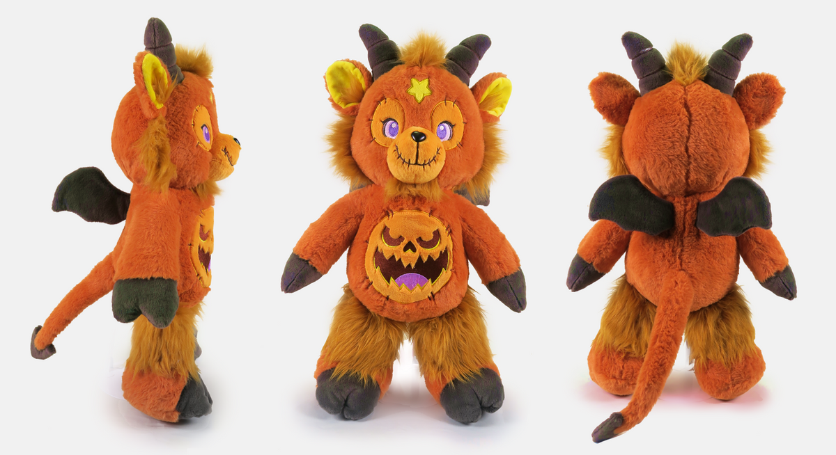Tiny Teeth Pumpkin Patch Beelzebear - AVBL MRKT (2)