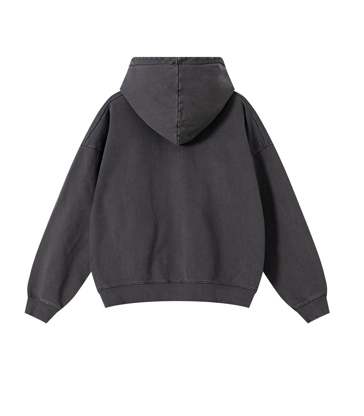UNDEVELOPED GREY VINTAGE WASH ZIP HOODIE - AVBL MRKT (3)