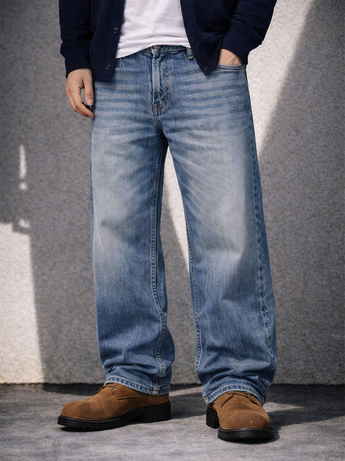 UNDEVELOPED SANDWASH RELAXED DENIM - AVBL MRKT (2)