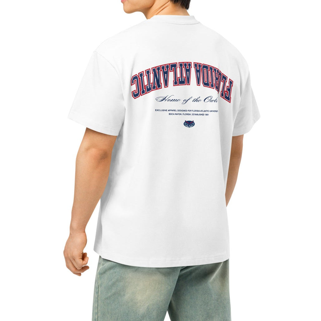 UPSIDE Florida Atlantic Essentials Oversized Tee - AVBL MRKT (4)