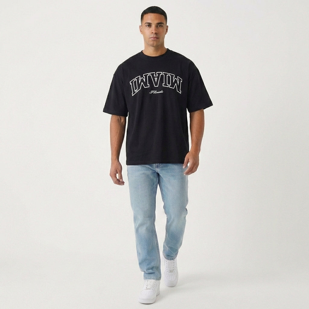 UPSIDE Miami Oversized Tee - AVBL MRKT (2)