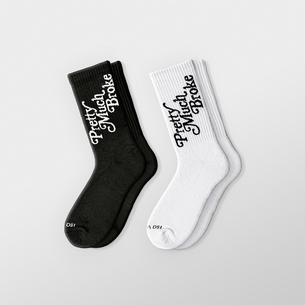 APTHCRY Pretty Much Broke Socks - 2 pack - AVBL MRKT (1)