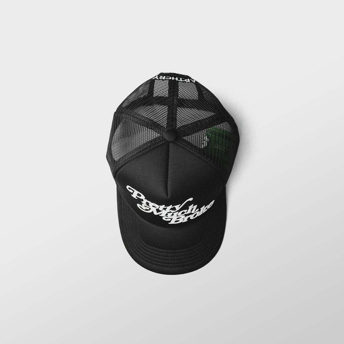 APTHCRY Pretty Much Broke® Trucker Cap - AVBL MRKT (2)