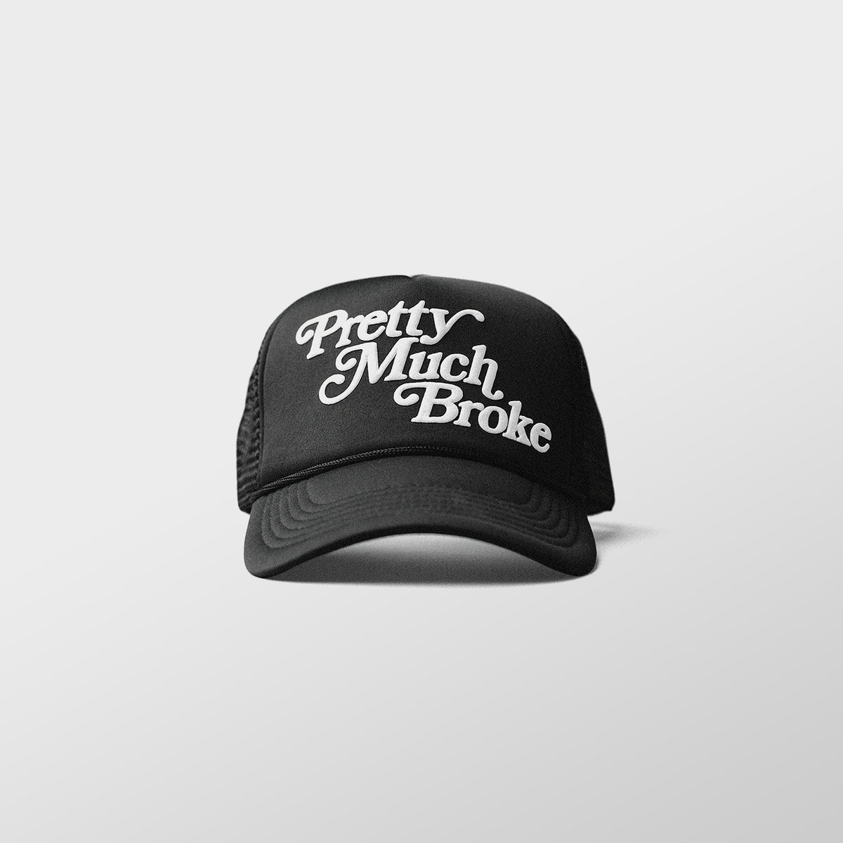 APTHCRY Pretty Much Broke® Trucker Cap - AVBL MRKT (3)