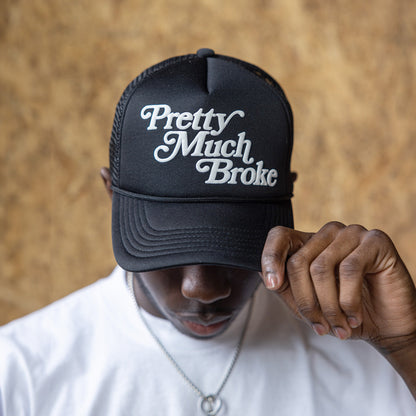 APTHCRY Pretty Much Broke® Trucker Cap - AVBL MRKT (5)