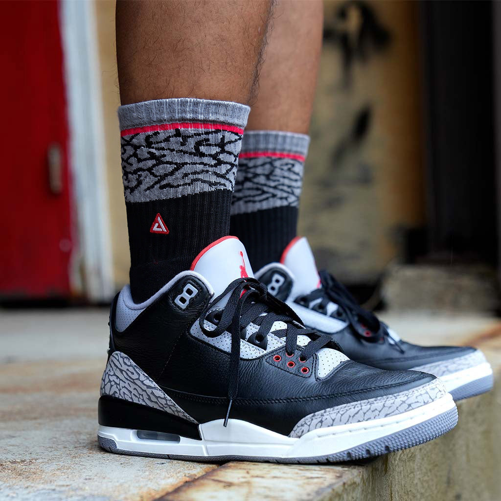 APTHCRY SNKR Socks - Black Cement 3 - AVBL MRKT (2)