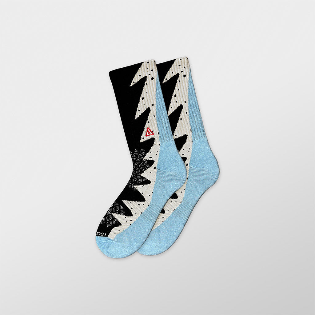 APTHCRY SNKR Socks - Black Metallic 5 - AVBL MRKT (2)