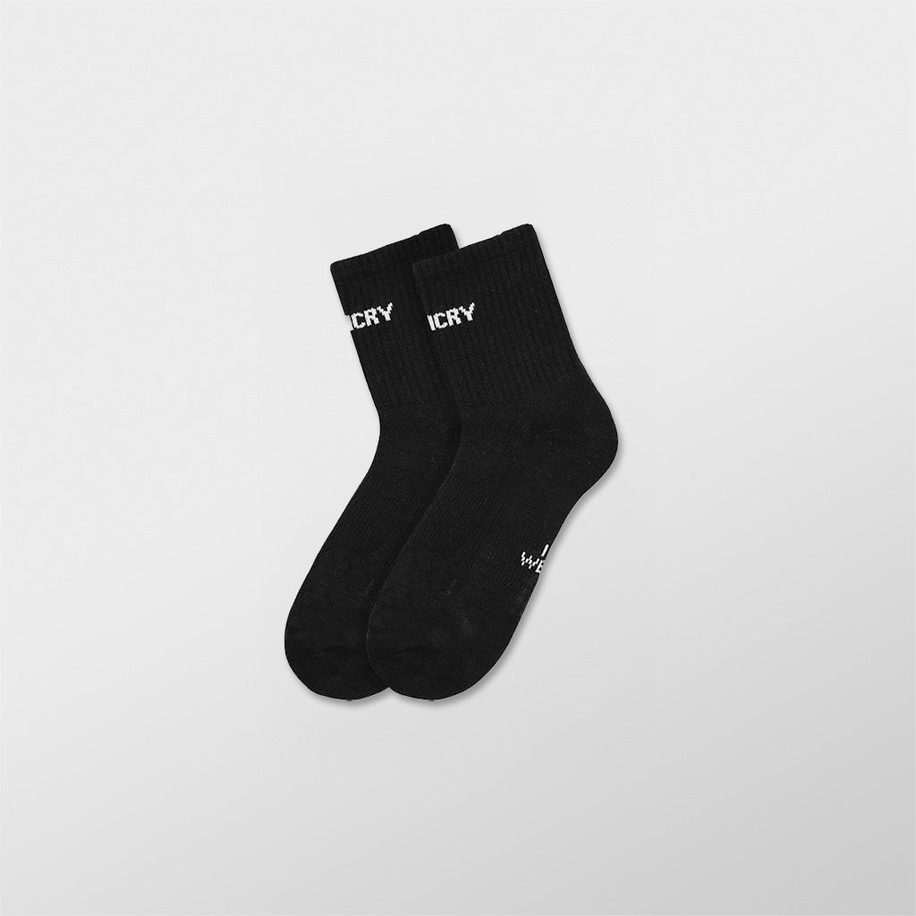 APTHCRY Shin Logo Mid-Length - Black - AVBL MRKT (1)