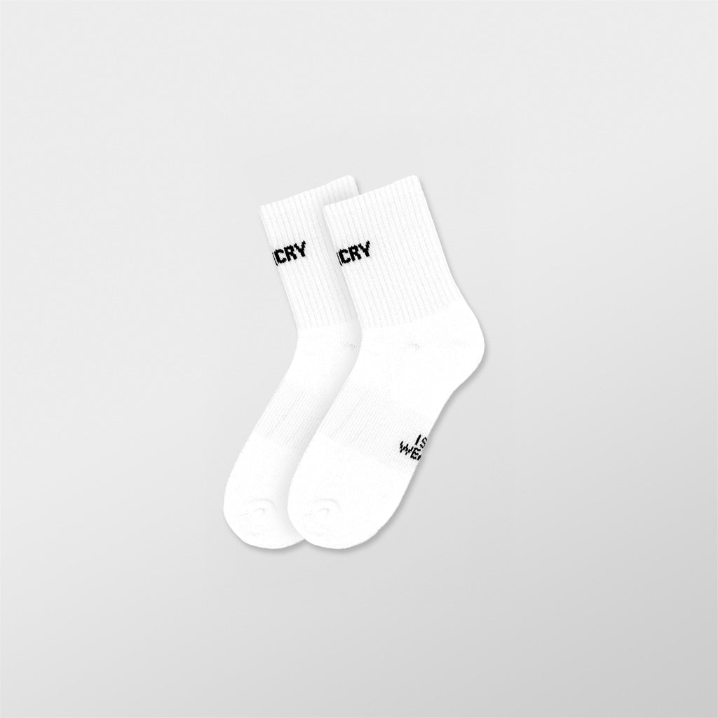 APTHCRY Shin Logo Mid-Length - White - AVBL MRKT (1)