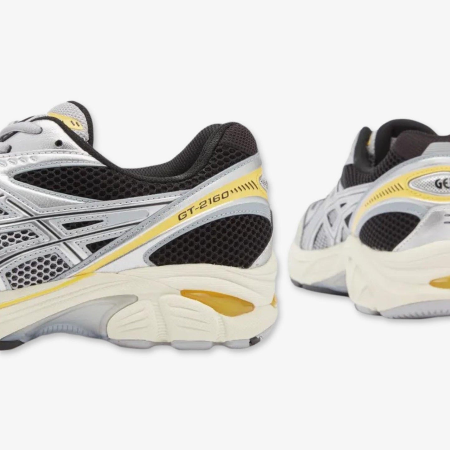 ASICS GT-2160 'Piedmont Grey / Pure Silver' (2024) [1203A275-023] Athletic Casual Fashion Running Sports Sneakers in Piedmont Grey / Pure Silver / Yellow for Unisex Adult Mens - AVBL MRKT (5)