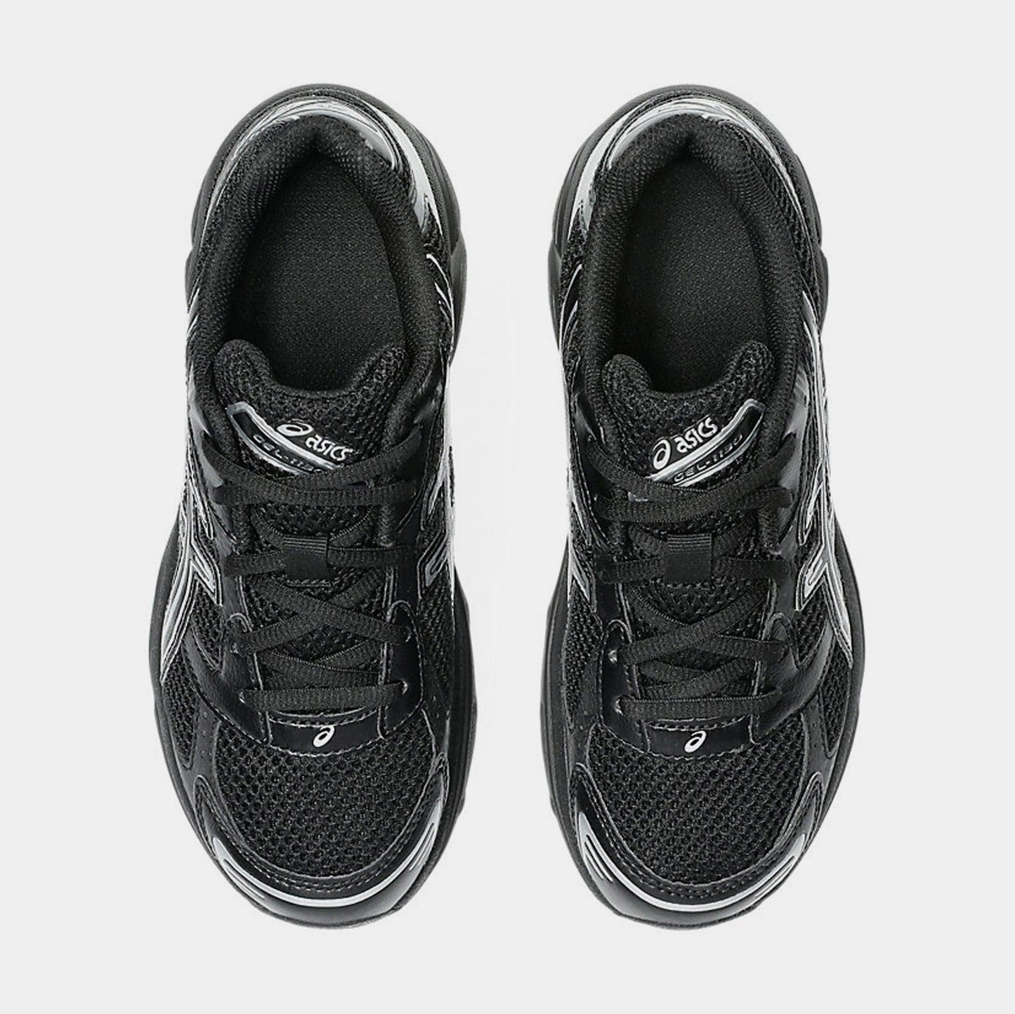 ASICS Gel-1130 'Black / Pure Silver' (2025) (GS) [1204A169-001] Athletic Casual Fashion Running Sports Sneakers in Black / Pure Silver for Unisex Youth Kids Junior Boys Girls - AVBL MRKT (5)