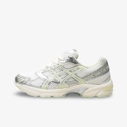 ASICS Gel-1130 'Silver Pack Whisper Green / The Powerpuff Girls Buttercup' (2024) (Womens) [1202A505-101] Athletic Casual Fashion Running Sports Sneakers in Cream / Silver / Whisper Green for Unisex Adult Female Ladies Girls WMNS - AVBL MRKT (2)