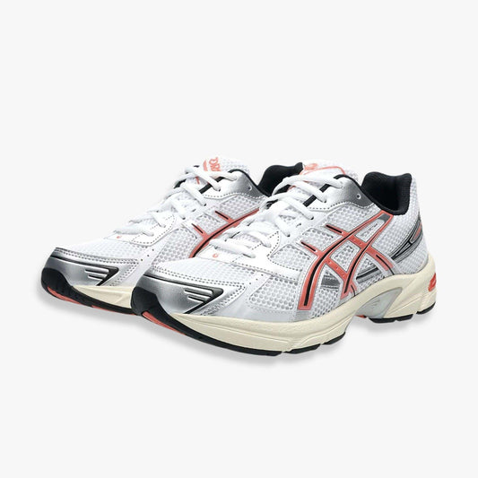 ASICS Gel-1130 'White / Desert Red' (2024) [1203A609-102] Athletic Casual Fashion Running Sports Sneakers in White / Desert Red / Pure Silver for Unisex Adult Mens - AVBL MRKT (1)