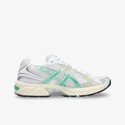 ASICS Gel-1130 'White / Malachite Green' (2023) (Womens) [1202A164-114] Athletic Casual Fashion Running Sports Sneakers in White / Malachite Green / Cream for Unisex Adult Female Ladies Girls WMNS - AVBL MRKT (4)