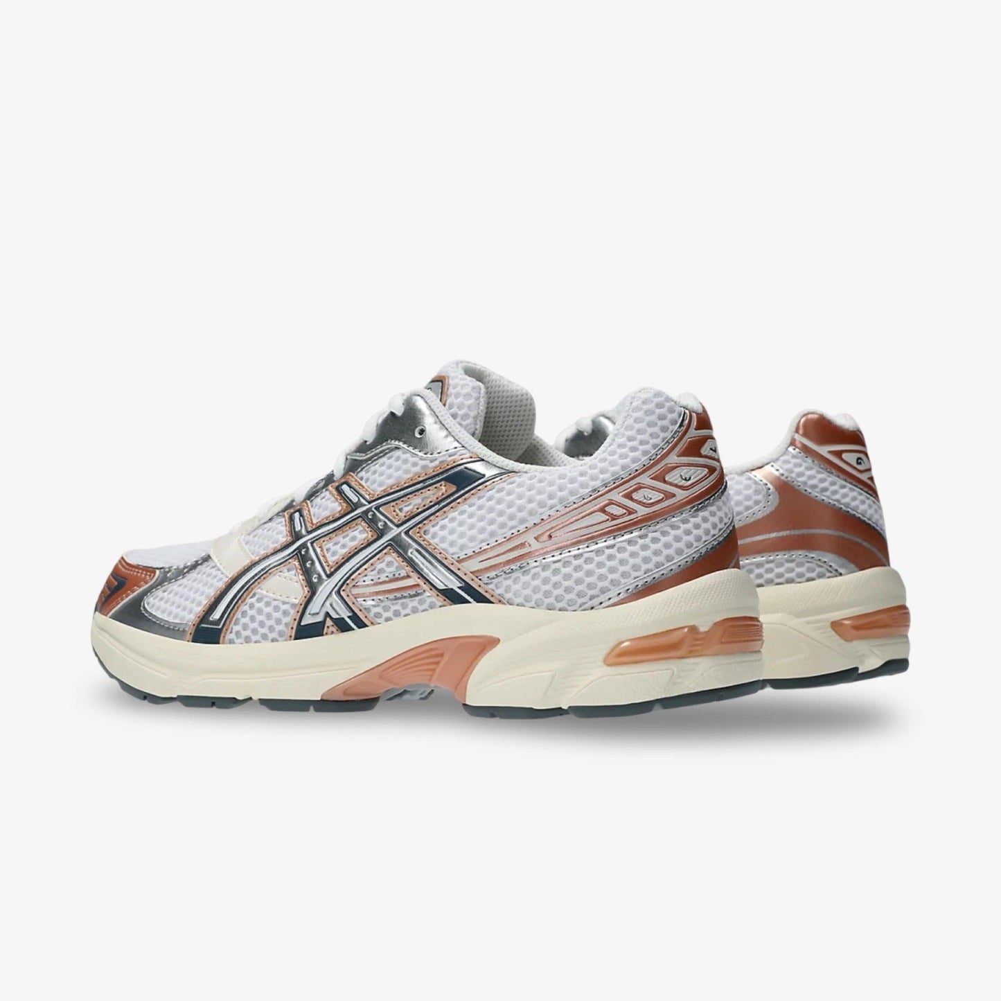 ASICS Gel-1130 'White / Pure Silver' (2024) (Womens) [1202A502-101] Athletic Casual Fashion Running Sports Sneakers in White / Pure Silver / Bronze Copper for Unisex Adult Female Ladies Girls WMNS - AVBL MRKT (5)