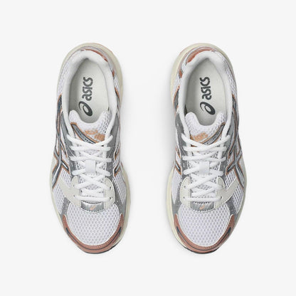 ASICS Gel-1130 'White / Pure Silver' (2024) (Womens) [1202A502-101] Athletic Casual Fashion Running Sports Sneakers in White / Pure Silver / Bronze Copper for Unisex Adult Female Ladies Girls WMNS - AVBL MRKT (7)