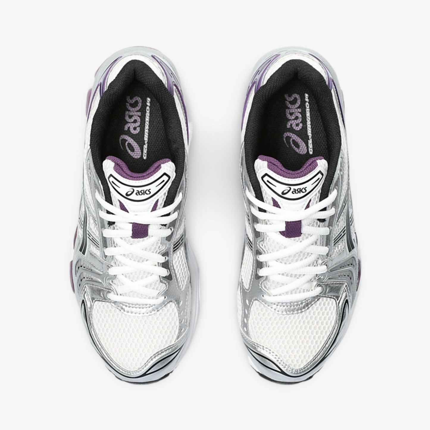 ASICS Gel Kayano 14 'White / Dark Grape' (2023) (Womens) [1202A056-111] Athletic Casual Fashion Running Sports Sneakers in White / Dark Grape / Pure Silver for Unisex Adult Female Ladies Girls WMNS - AVBL MRKT (7)