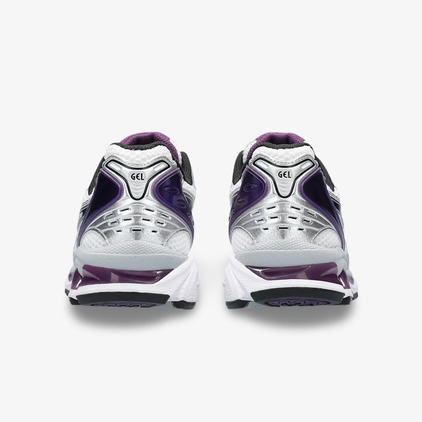 ASICS Gel Kayano 14 'White / Dark Grape' (2023) (Womens) [1202A056-111] Athletic Casual Fashion Running Sports Sneakers in White / Dark Grape / Pure Silver for Unisex Adult Female Ladies Girls WMNS - AVBL MRKT (6)
