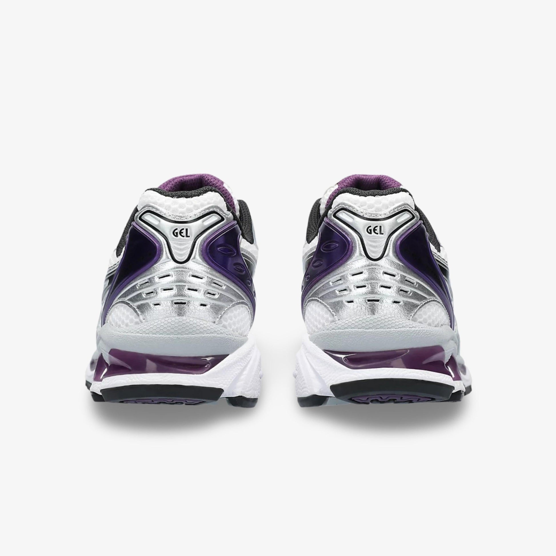ASICS Gel Kayano 14 'White / Dark Grape' (2023) (Womens) [1202A056-111] Athletic Casual Fashion Running Sports Sneakers in White / Dark Grape / Pure Silver for Unisex Adult Female Ladies Girls WMNS - AVBL MRKT (6)