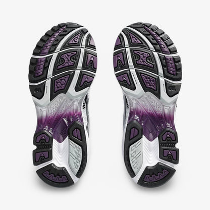 ASICS Gel Kayano 14 'White / Dark Grape' (2023) (Womens) [1202A056-111] Athletic Casual Fashion Running Sports Sneakers in White / Dark Grape / Pure Silver for Unisex Adult Female Ladies Girls WMNS - AVBL MRKT (8)