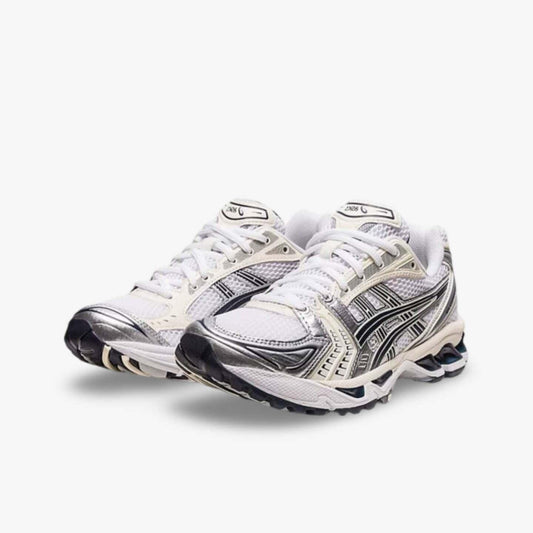 ASICS Gel Kayano 14 'White / Midnight Navy' (2023) (Womens) [1202A056-109] Athletic Casual Fashion Running Sports Sneakers in White / Midnight Navy / Cream for Unisex Adult Female Ladies Girls WMNS - AVBL MRKT (1)