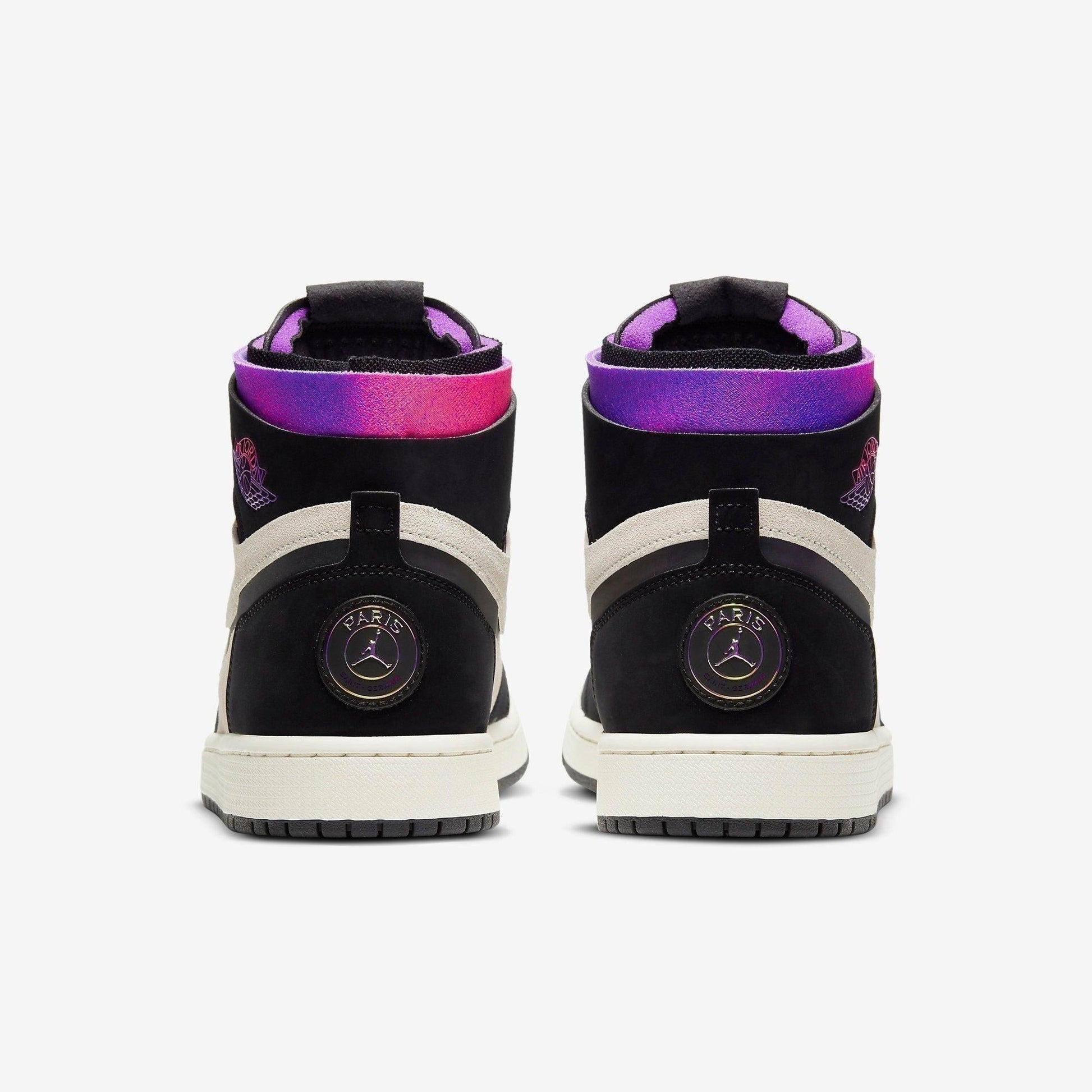 Air Jordan 1 High Zoom Air CMFT PSG 'Paris Saint-Germain' (2021) [DB3610-105] Athletic Basketball Sports Sneakers in White / Black - Psychic Purple for Unisex Adult Mens - AVBL MRKT (6)