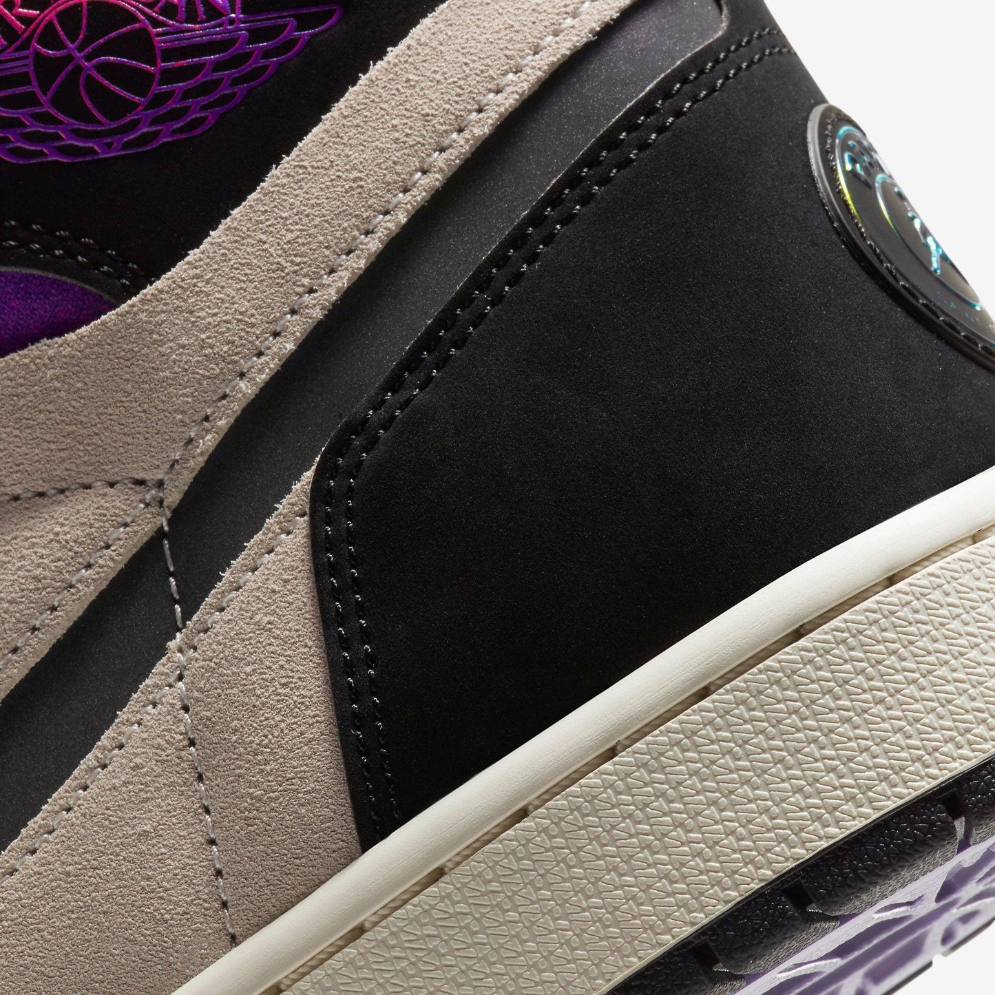 Air Jordan 1 High Zoom Air CMFT PSG 'Paris Saint-Germain' (2021) [DB3610-105] Athletic Basketball Sports Sneakers in White / Black - Psychic Purple for Unisex Adult Mens - AVBL MRKT (8)