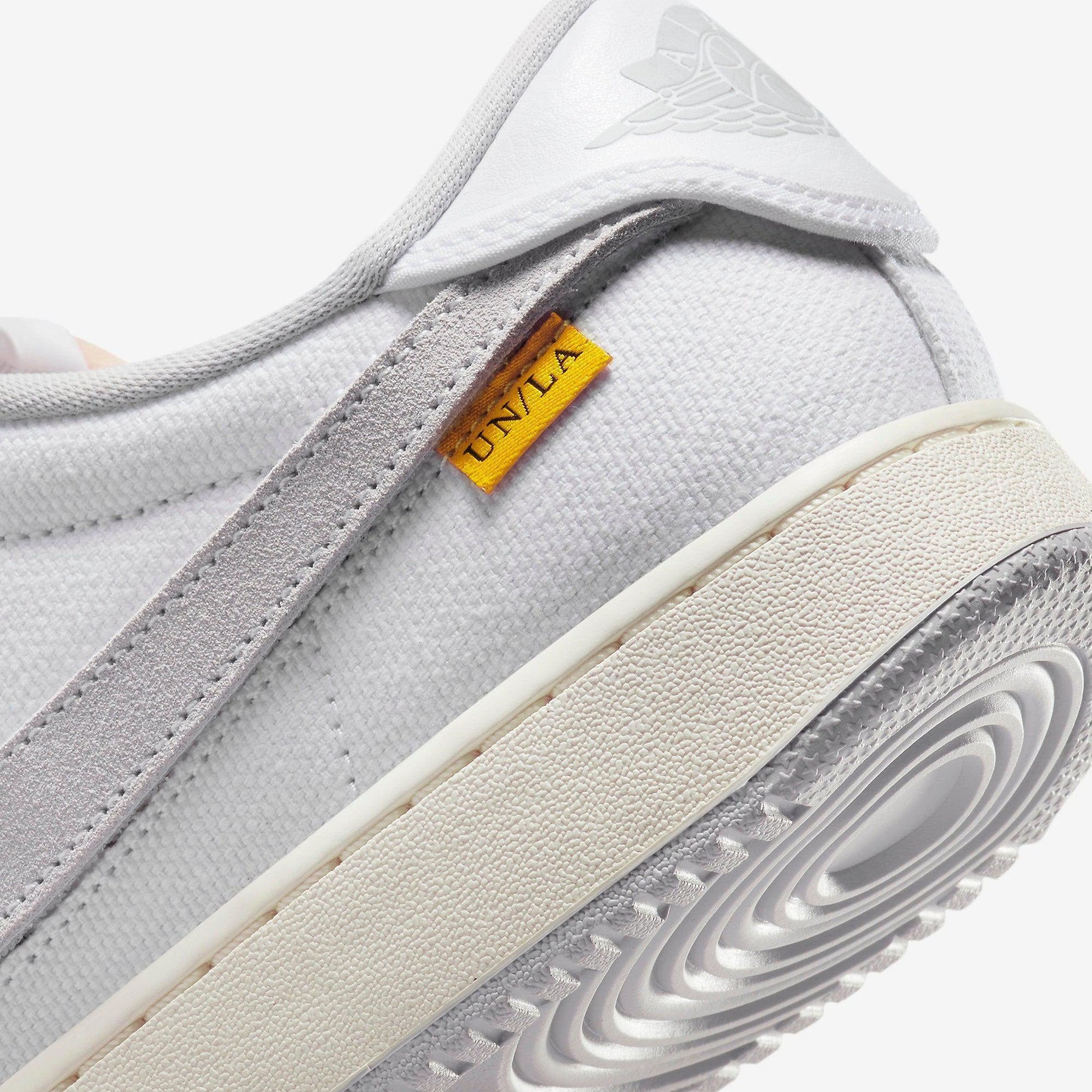 Air Jordan 1 KO Low SP x Union LA 'Neutral Grey' (2023) [DO8912-101] Athletic Basketball Sports Sneakers in White / Neutral Grey - Sail for Unisex Adult Mens - AVBL MRKT (8)